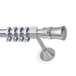 LEON - Nickel Satined - Φ25