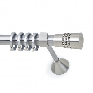 RAVENA Strass - Nickel Satined - Φ25