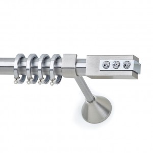 CHAMPION Round - Nickel Satined - Φ25