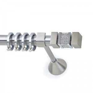 LEADER Strass - Nickel Satined - Φ25
