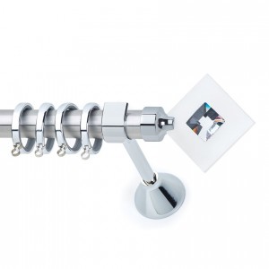 ERMIS Plexi - Nickel Satined - Φ25