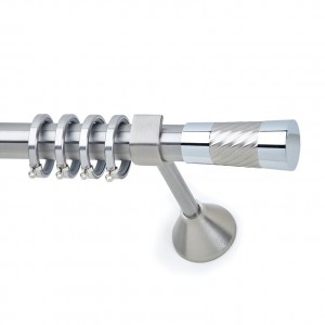 LEOPARD - Nickel Satined - Φ25