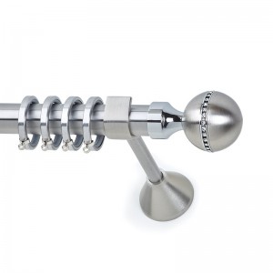 VENERE Strass - Nickel Satined - Φ25
