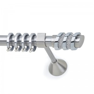 STATUS Strass - Nickel Satined - Φ25
