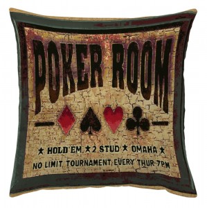 POKER ROOM - 45x45cm