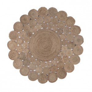 ROUND JUTE - Special Dark Natural - Διάμετρος 150cm