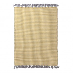 URBAN COTTON - Houndstooth Yellow