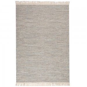 WOOL KILIM - Brown Black