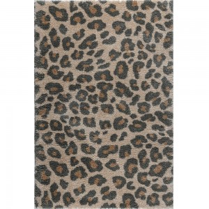 Puffy Shaggy 374 Leopard
